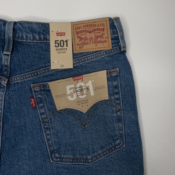 NWT 501 Levi’s Shorts - Picture 5 of 8